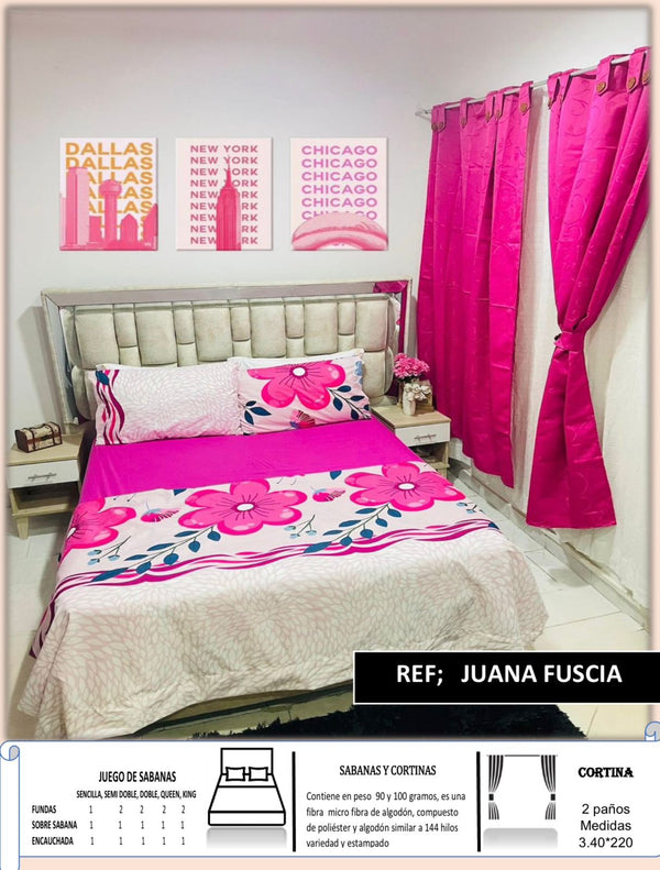 SABANA REF;  JUANA FUCSIA