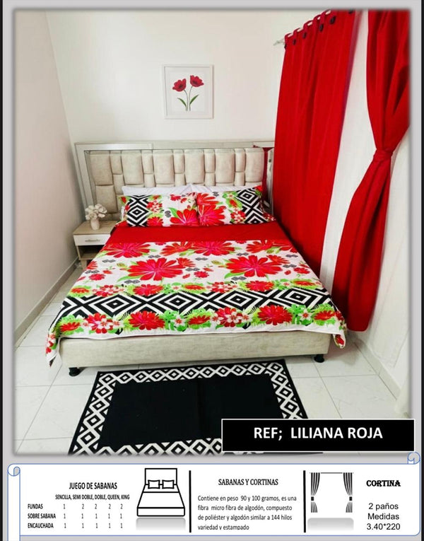 SABANAS REF;  LILIANA ROJA