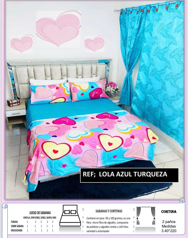 SABANAS REF; LOLA TURQUESA