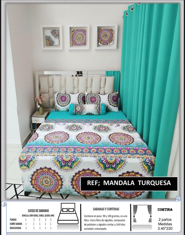 SABANAS REF;  ATRAPASUEÑOS   TURQUESA