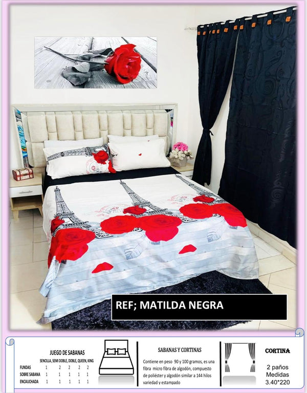 SABANAS REF; MATILDA NEGRA